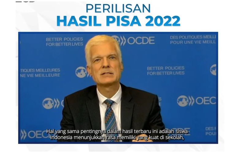 Andreas Schleicher, Director for Directorate of Education and Skills Organization for Economic Co-operation and Development (OECD).
