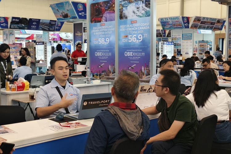 Astindo Travel Fair 2025 digelar selama empat hari di ICE BSD, Tangerang Selatan, 21-23 Februari 2025.