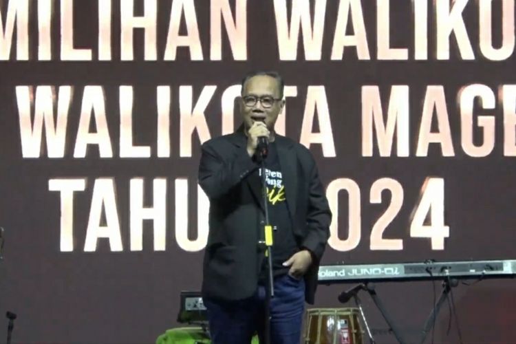 Aziz Minta Restu di Hadapan Massa, Terkait Pilkada Magelang?