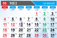 Kalender Jawa Hari Ini 21 Mei 2025 Dilengkapi Weton dan Penanggalan Hijriah