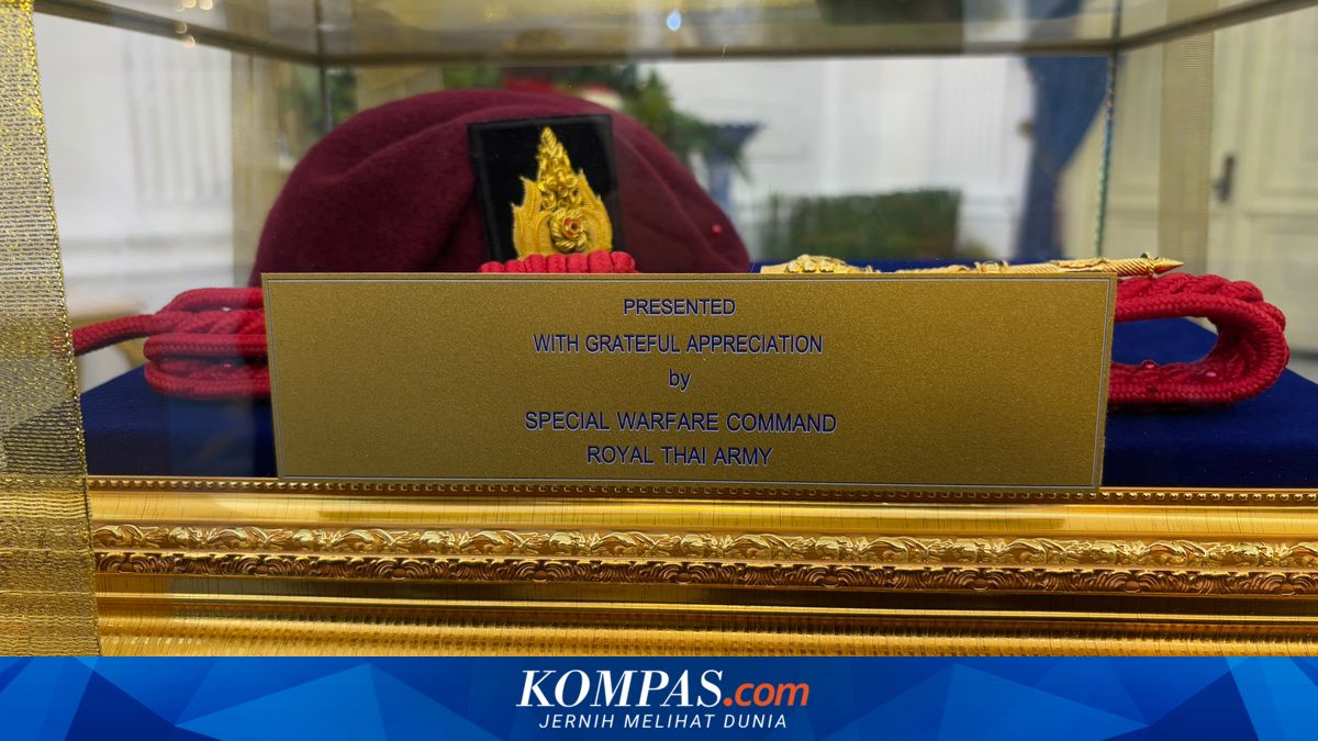 Kerajaan Thailand Beri Medali Kehormatan Militer ke Prabowo