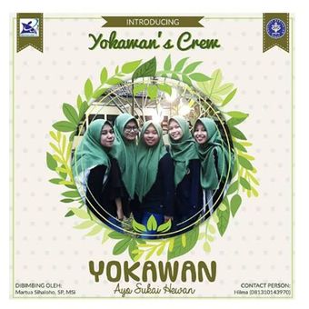 Lima mahasiswi IPB yang menciptakan permainan Yokawan, permainan edukasi yang mengenalkan hewan endemik di Indonesia.
