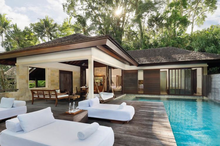 Resor COMO Shambala Estate, Ubud, Gianyar, Bali, lokasi pernikahan Luna Maya dan Maxime Bouttier.