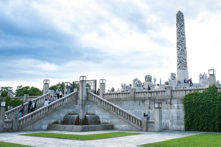 Vigeland Sculpture Park di Oslo