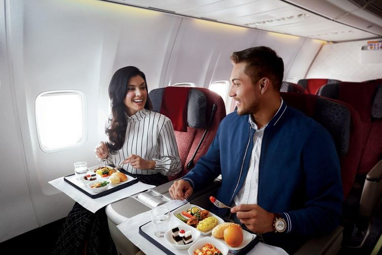 Makanan di Pesawat Garuda Indonesia Masuk 10 Besar Terbaik di Dunia