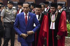 Di Hadapan Jokowi, Anwar Usman Singgung Pengurangan Anggaran MK Lebih dari 50 Persen