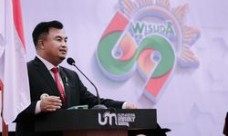 Berikan Orasi Ilmiah, Bupati Dharmasraya Dorong Anak Muda Punya Semangat Juang