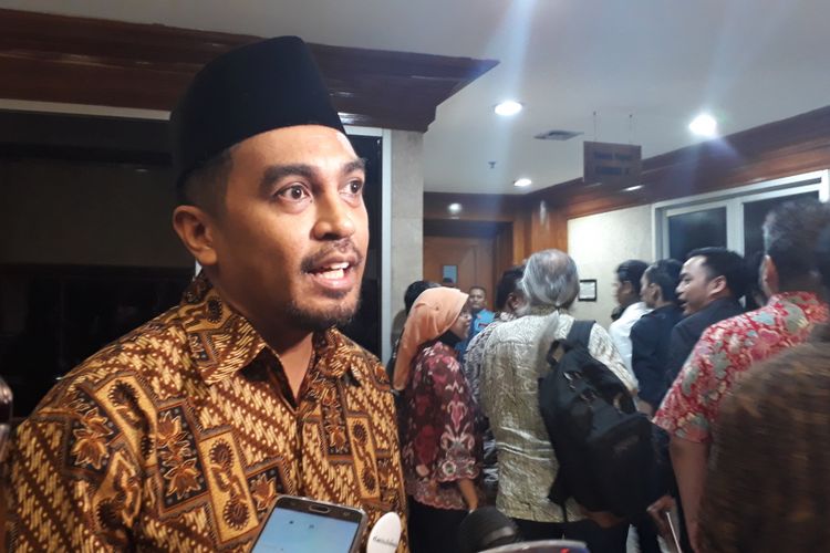 Glenn Fredly saat ditemui di Gedung DPR RI, Jakarta, Rabu (7/6/2017).