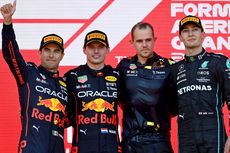 Podium Ganda Tim Red Bull Racing F1 di GP Azerbaijan 2022