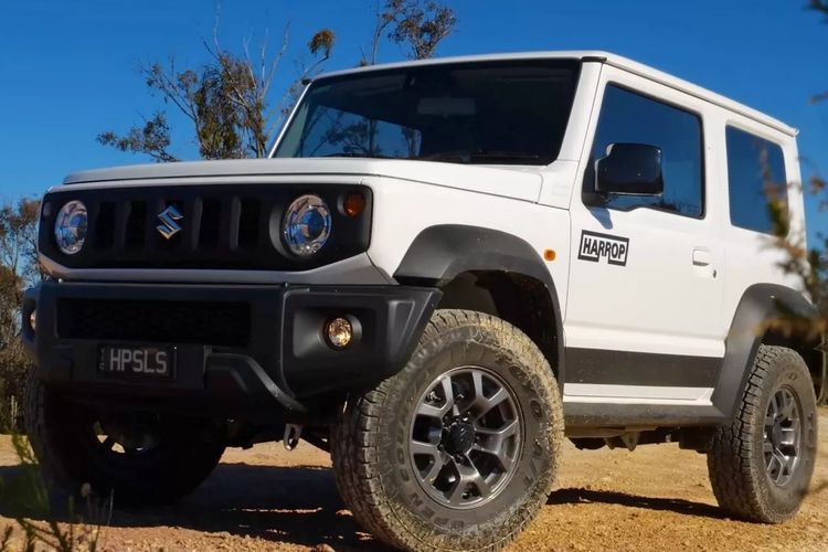 Suzuki Jimny garapan Harrop Engineering dijejali dengan supercharger