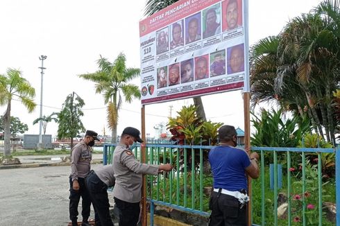 Polda Papua Barat Sebar Foto 11 DPO Terduga Penyerang Posramil Kisor
