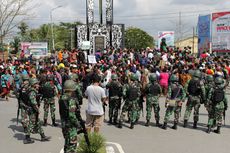 Rabu, Aksi Protes Penangkapan Mahasiswa Papua Sempat Memanas di Fakfak dan Timika