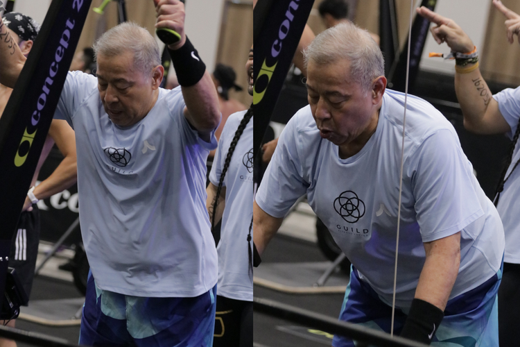 Kisah Soegiyono Raih Podium HYROX di Usia 81 Tahun, Gigih Belajar SkiErg hingga Sled Push