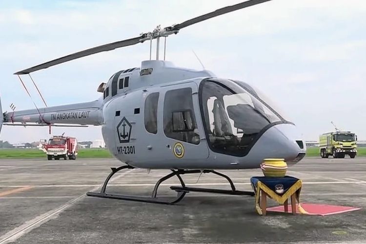 Bell 505 TNI AL registrasi HT-2301