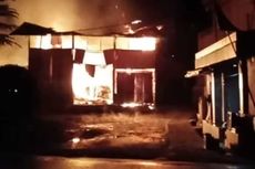3 Jam Dilalap Api, Sebuah Pangkalan Gas Elpiji di Bogor Ludes Terbakar
