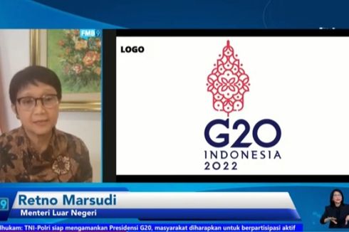 Menlu Ungkap Makna Logo Presidensi G20 Indonesia