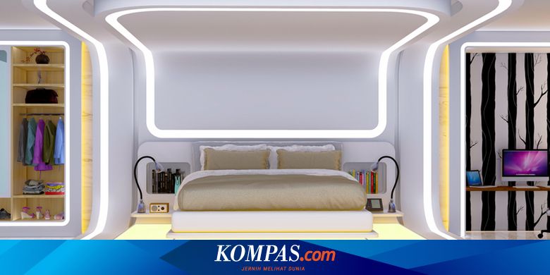 6 Ide Interior Kamar Futuristik yang Unik dan Menarik