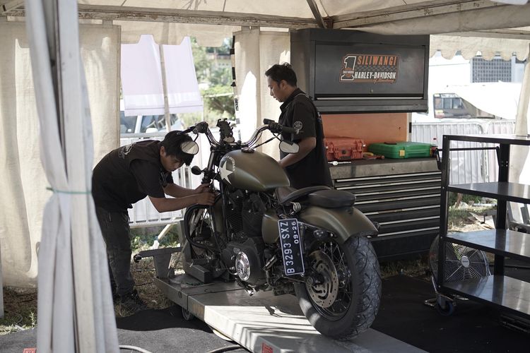 Dukungan Siliwangi Harley-Davidson of Bandung dalam acara The 50th Golden Memorial Wingday