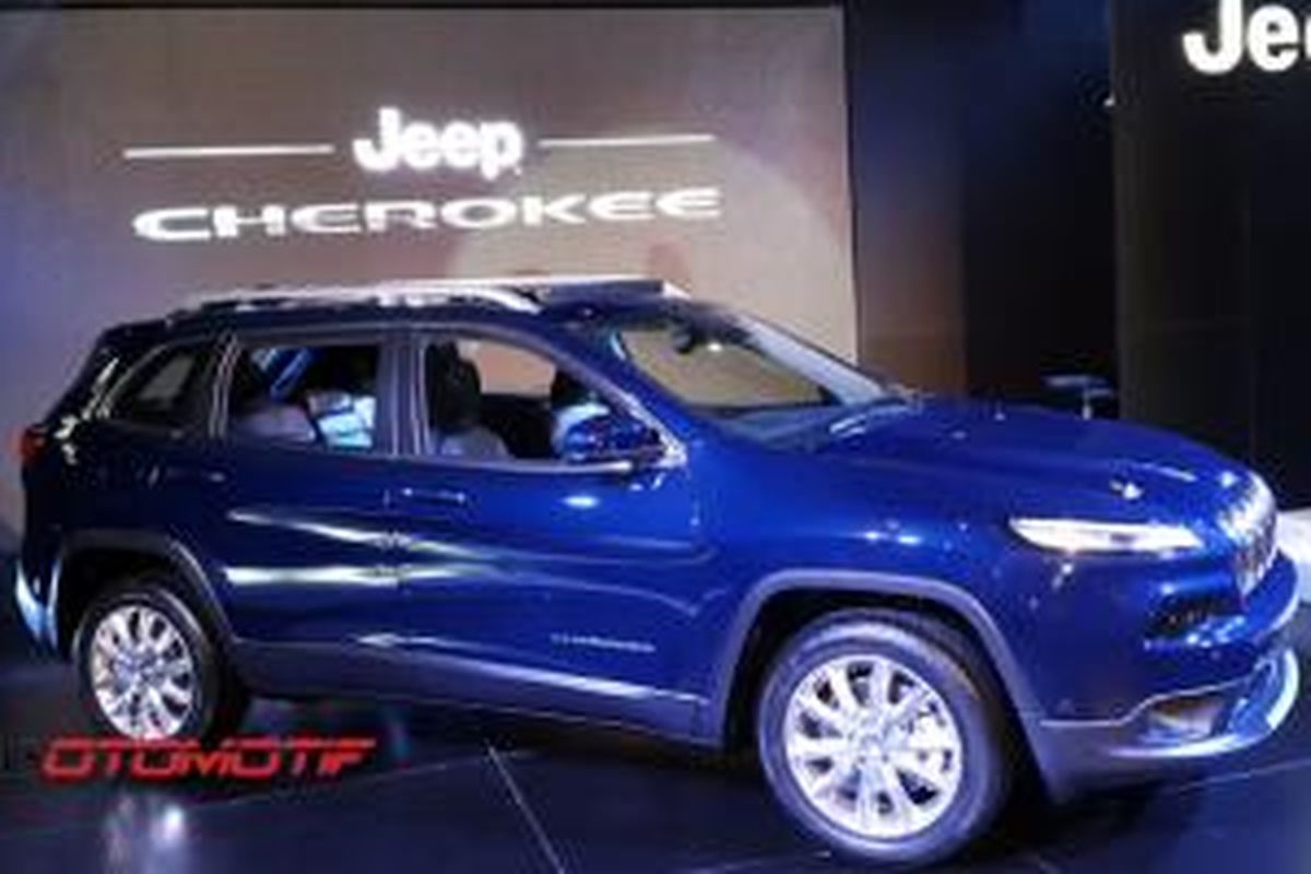 Jeep All-New Cherokee meluncur di Indonesia, Selasa (5/8/2014). 