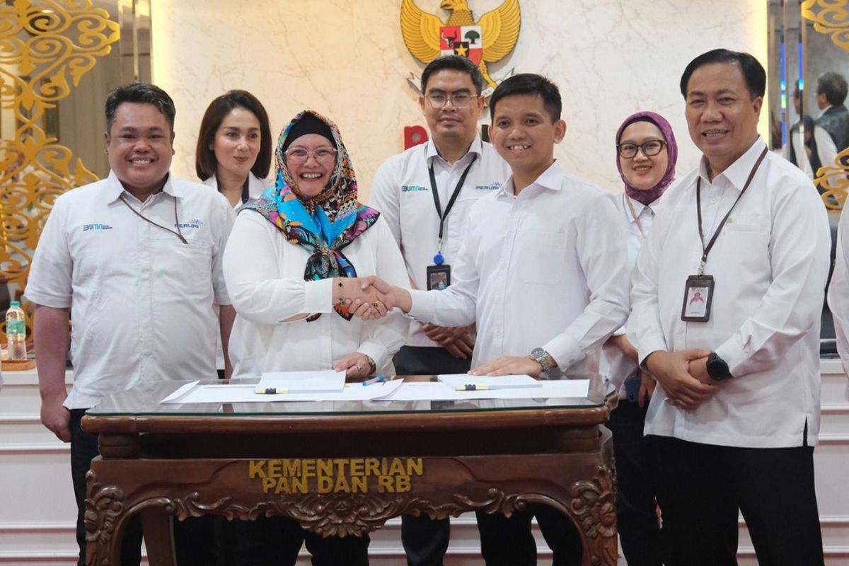 Peruri dan Kementerian PANRB Sepakati Pengembangan Aplikasi SPBE Prioritas