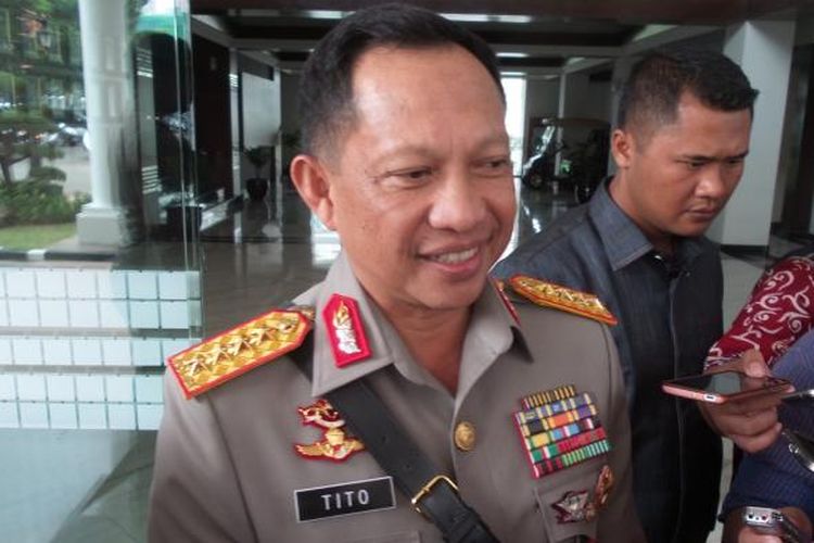 Kapolri Jenderal Tito Karnavian.