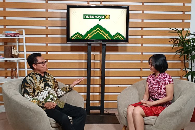 Wali Kota Malang Sutiaji berkunjung ke kantor Kompas.com di Jakarta, Selasa (14/3/2023).