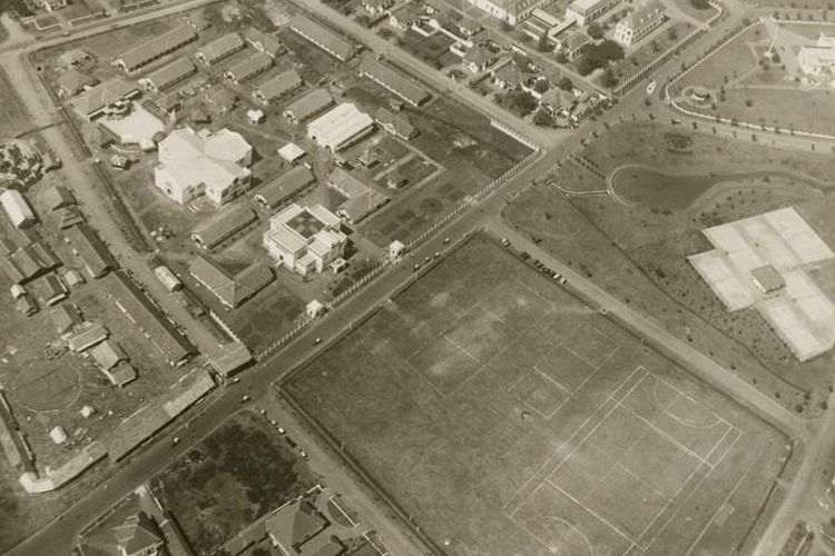 Lapangan Saparua pada tahun 1925-1930.