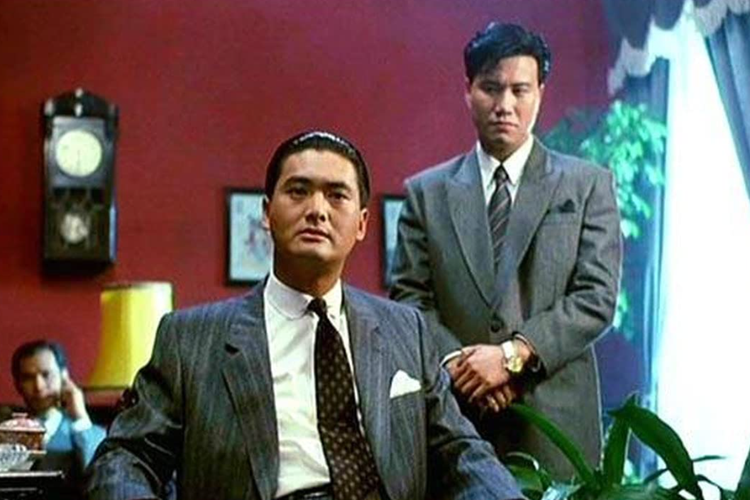 Yung (Alex Man) dan Kwok (Andy Lau) dalam film Rich and Famous