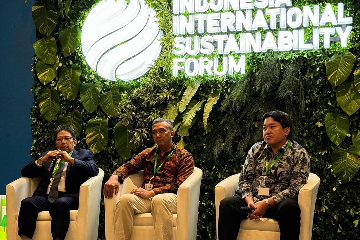PT Pertamina Geothermal Energy Tbk (PGE) dalam ajang Indonesia International Sustainability Forum (ISF) 2024, Kamis (5/9/2024),