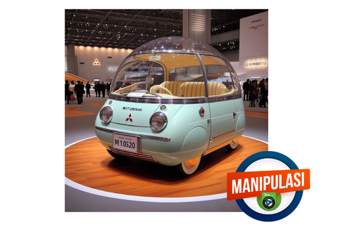 INFOGRAFIK: Foto AI Perlihatkan Desain Unik Mobil Listrik yang Diklaim Buatan Mitsubishi