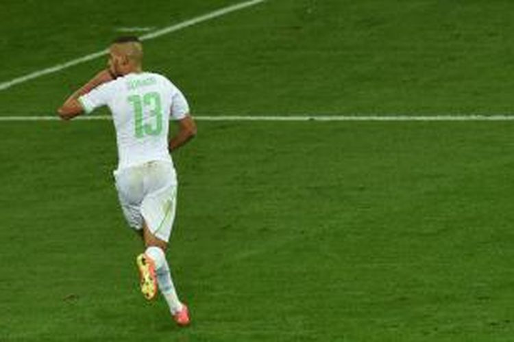 Striker tim nasional Aljazair, Islam Slimani.