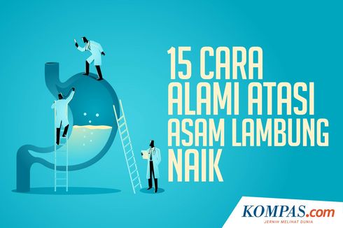 INFOGRAFIK: 15 Cara Alami Atasi Asam Lambung Naik