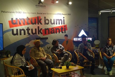 Berkomitmen Ciptakan Bisnis Berkelanjutan, Eiger Rilis ESG Report 2021