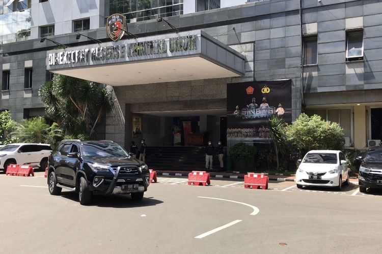 Gedung Direktorat Kriminal Umum Polda Metro Jaya, Jakarta, Selasa (1/12/2020) siang.