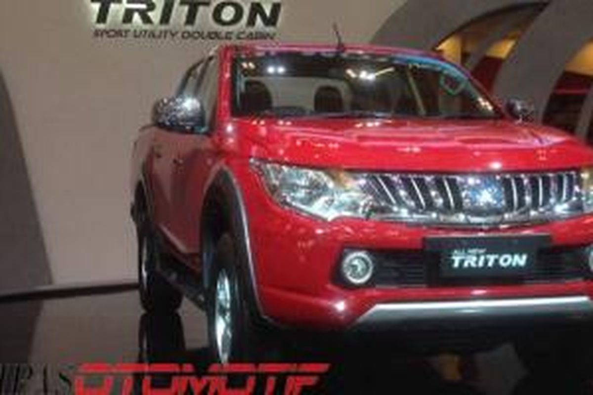 All-New Mitsubishi Triton menyapa GIIAS 2015