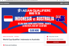 Cara Beli Tiket Indonesia Vs Australia dan Perincian Harganya