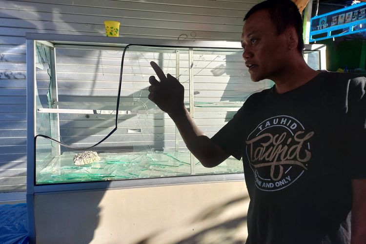 Etalase Warung dan Lemari Diduga Dirusak Debt Collector di Bantul, Anak Korban Trauma