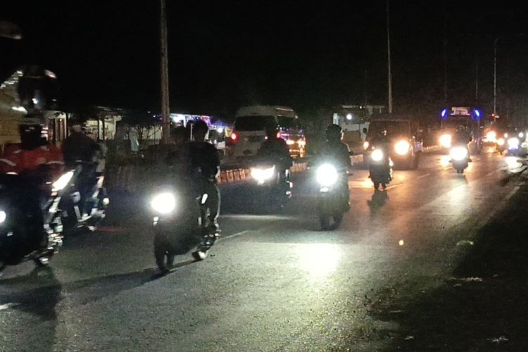 Jalur Pantura Subang Terpantau Ramai Lancar, Pemudik Pilih Perjalanan Malam