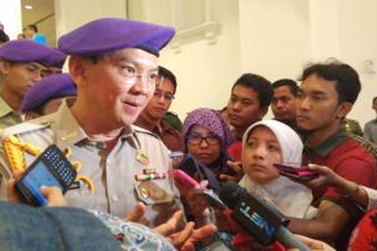 Gubernur DKI Jakarta Basuki Tjahaja Purnama 