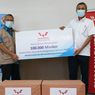 Cegah Penularan Corona, Wuling Serahkan Donasi 100.000 Masker