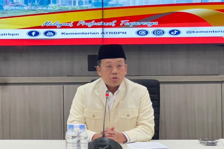 Permintaan maaf disampaikan Menteri ATR/Kepala BPN Nusron Wahid dalam konferensi pers yang digelar pukul 10.44 WIB di Kantor Kementerian ATR/BPN, Selasa (12/8/2025).