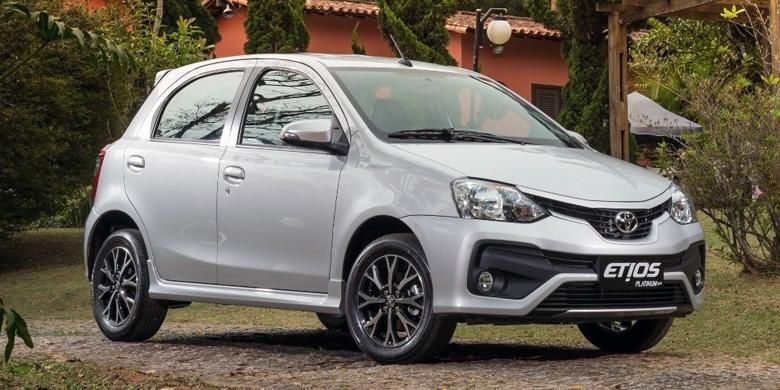 Toyota Etios Platinum facelift 2016 di India.