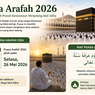 Kapan Puasa Arafah 2026? Ini Tanggal, Niat, dan Keutamaannya