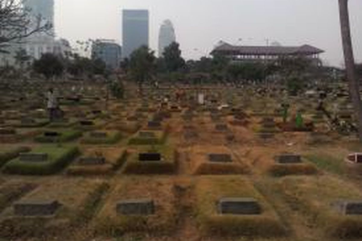 Pemakaman TPU Karet Bivak, Jakarta Pusat.