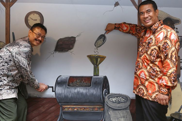 Menteri Pertanian Andi Amran Sulaiman resmi membuka Museum Pertanian di Bogor, Senin (22/4/2019). 