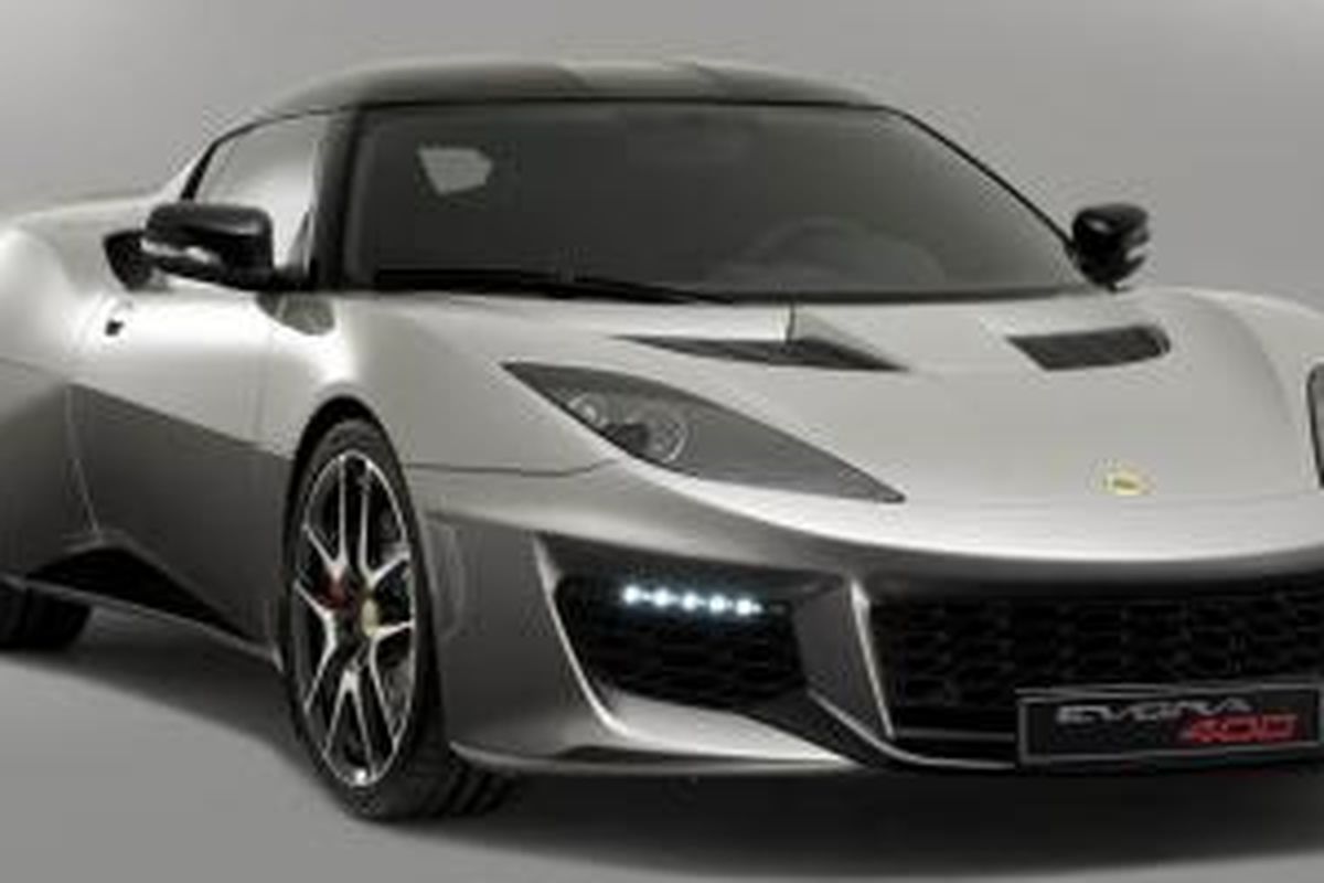 Model terbaru Lotus Evora 400 meluncur di Geneva Motor Show 2015.