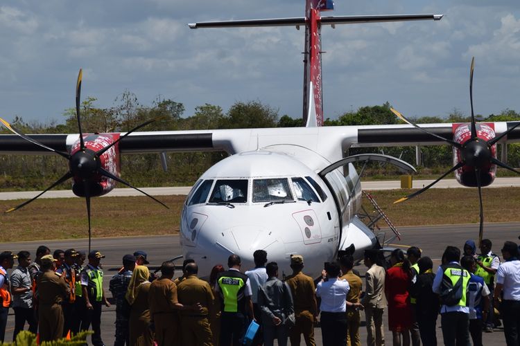 PT TransNusa Aviation Mandiri menjajaki rute penerbangan baru dari Baubau - Makassar dan Makassar-Baubau dengan menggunakan pesawat ATR 72-600. TransNusa membuka rute penerbangan di Baubau karena tingginya permintaan yang cukup tinggi.