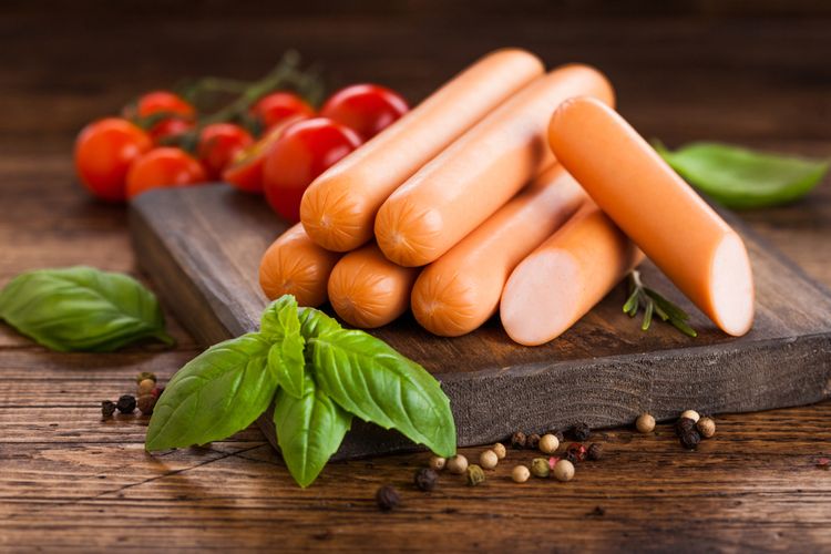 Ilustrasi sosis, salah satu olahan daging turut meningkatkan risiko diabetes tipe 2.