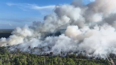 Karhutla di Medang Kampai Dumai Meluas, 40 Hektar Lahan Hangus