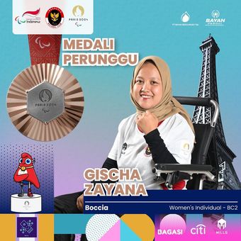 Atlet Indonesiaraih medali boccia Paralimpiade Paris 2024